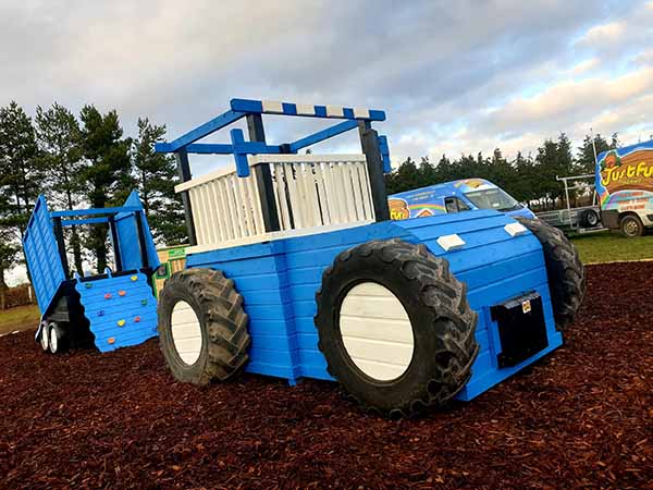Ford Tractor & Tipping Trailer
