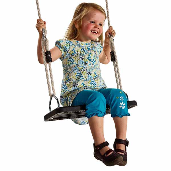 Rubber Swing Seat with Ropes