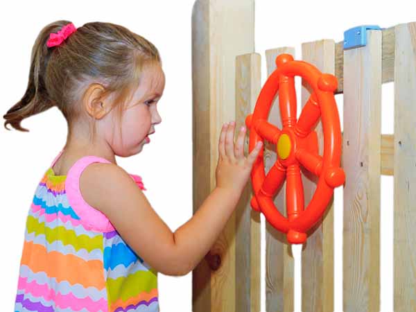 Plastic Marine Steering Wheel 34cm