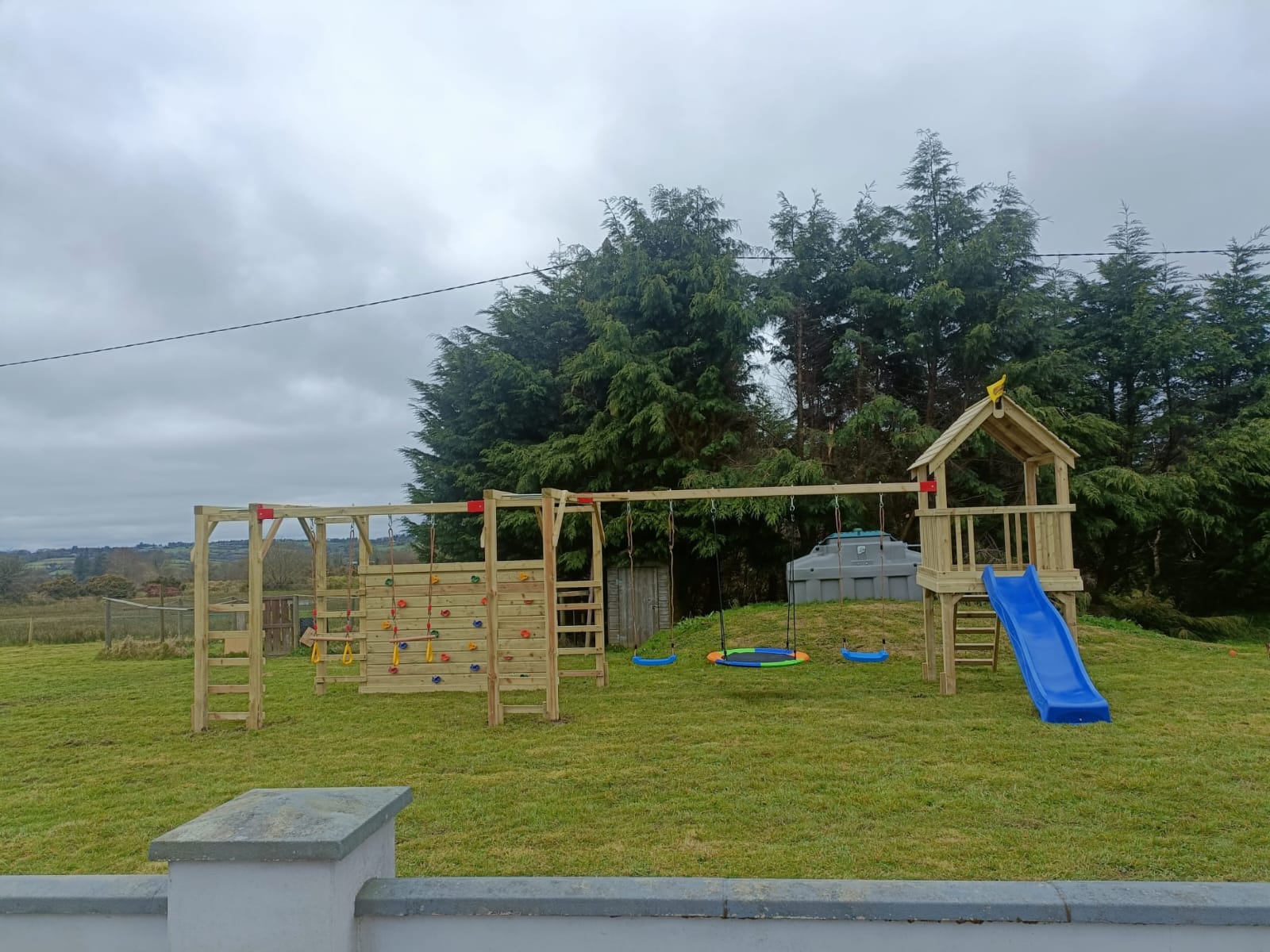 Garden Gym Frame Connected to Cubby Tower - Best Value - Image 13