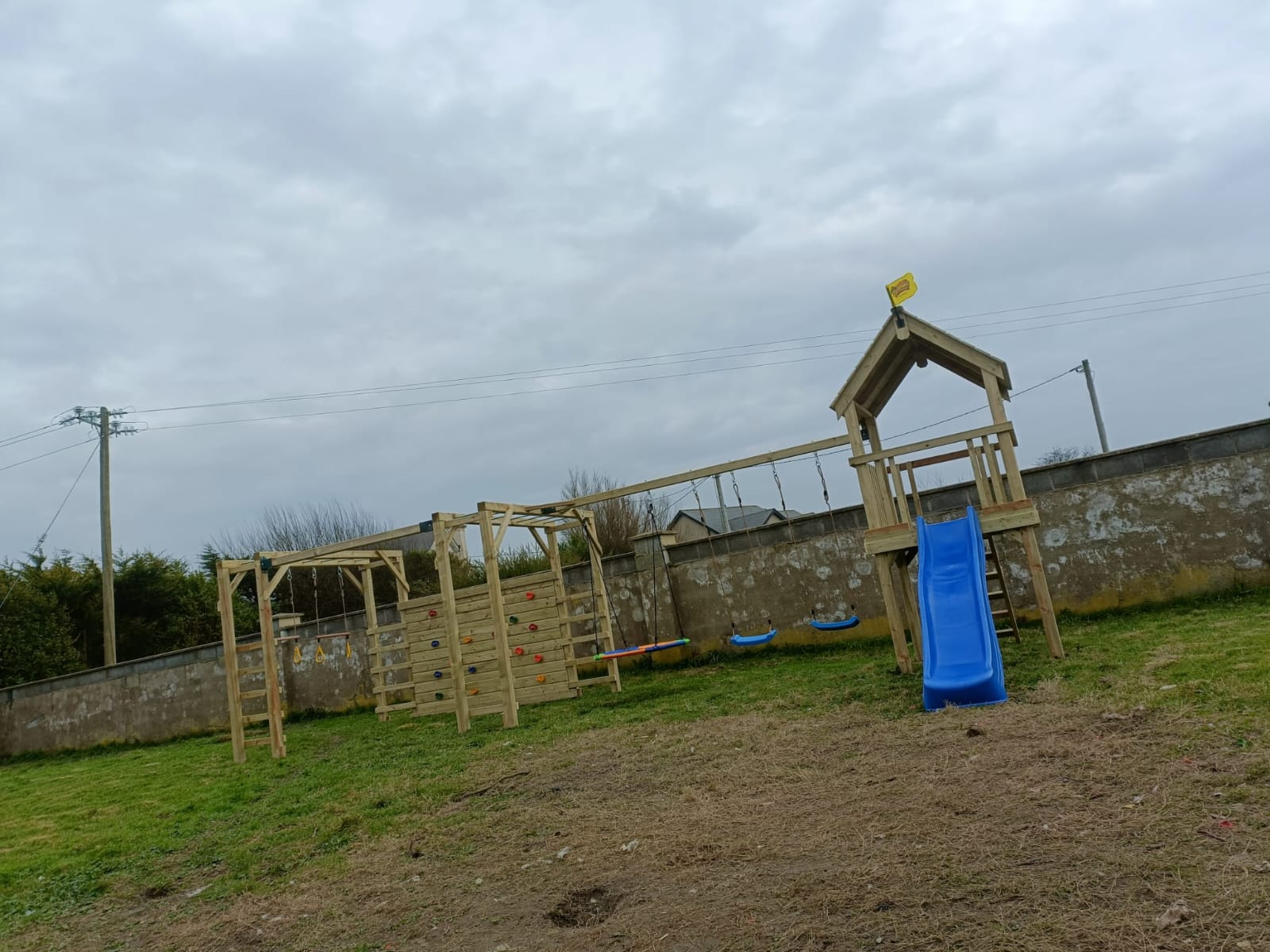Garden Gym Frame Connected to Cubby Tower - Best Value - Image 10