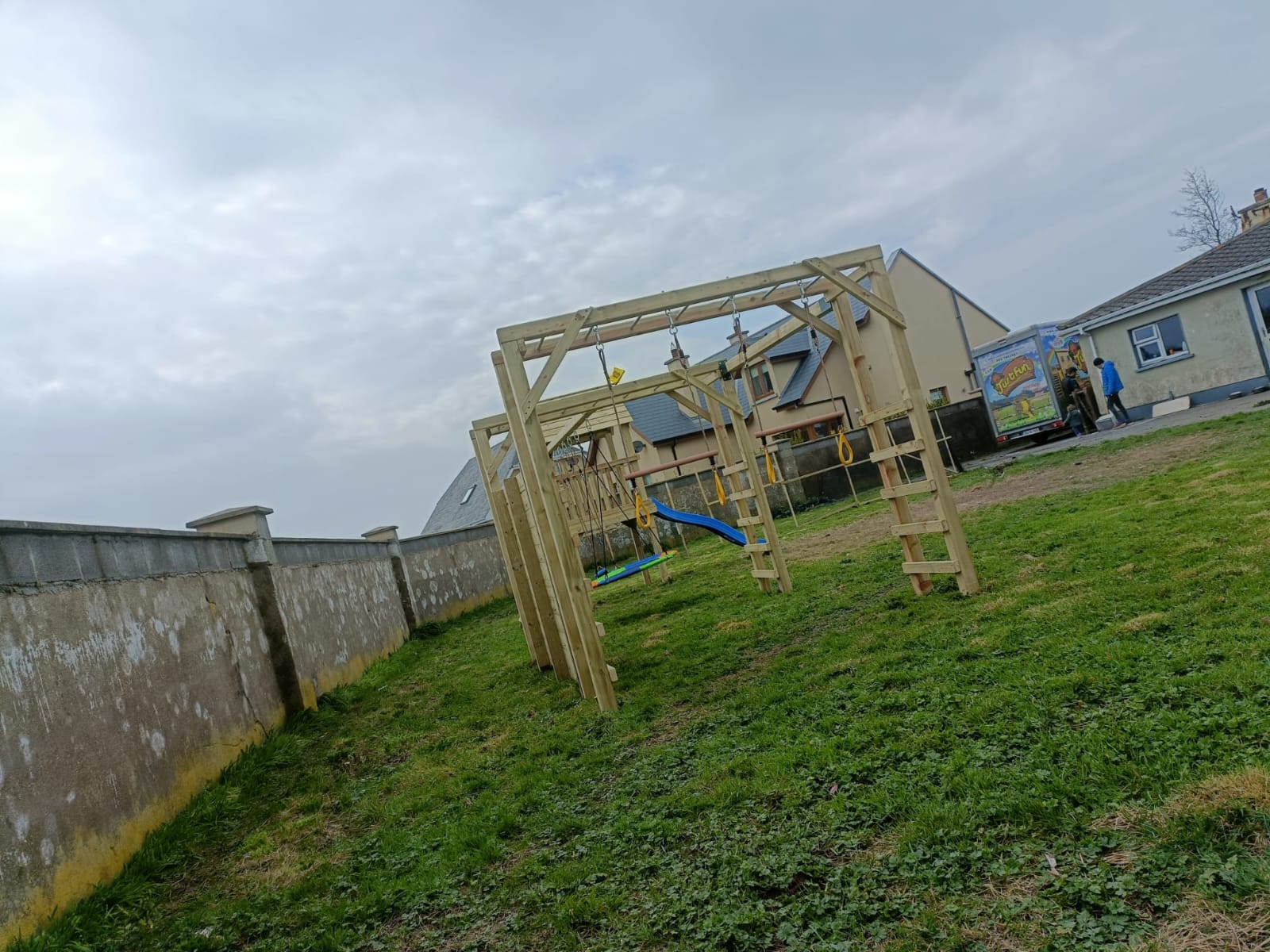 Garden Gym Frame Connected to Cubby Tower - Best Value - Image 8