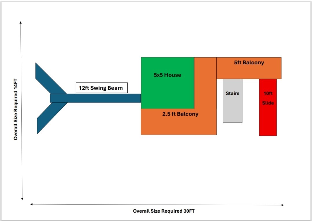 Otters Cottage Deluxe With Heavy Duty Nest Swing - Image 5