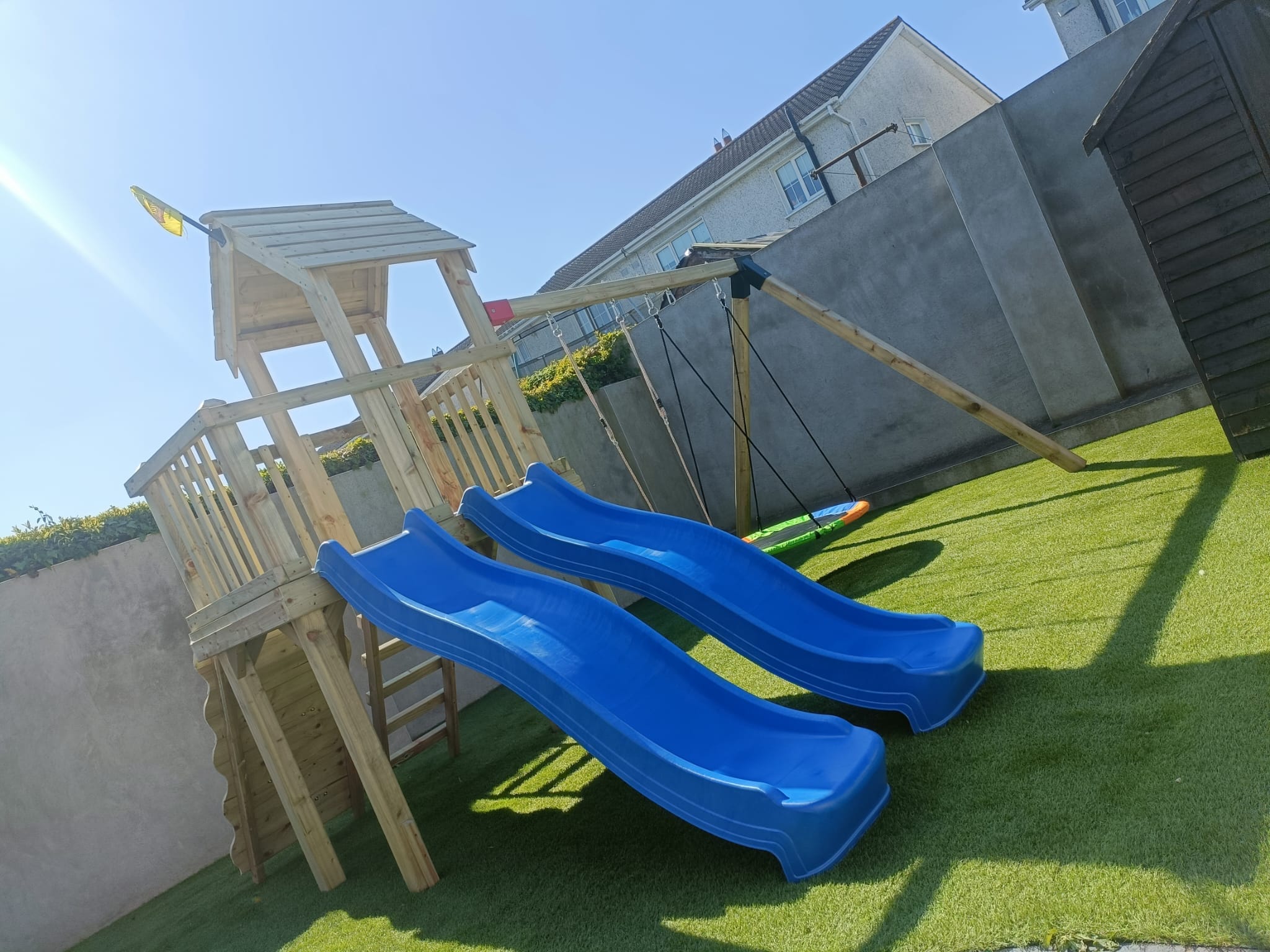 Junior Tower Double Slides