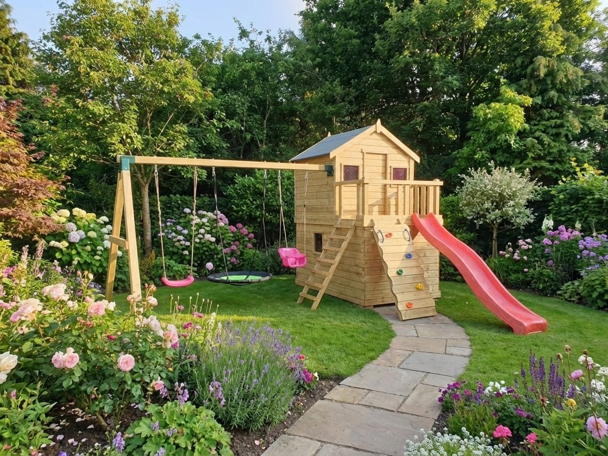 Forest Playhouse Closed In Bottom