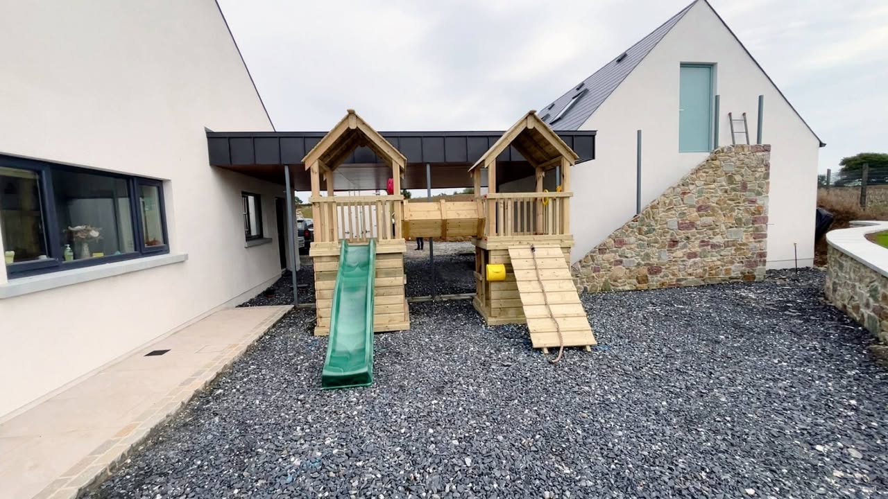 Custom dual tower playframe2 in Co. Wexford