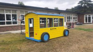 school bus side